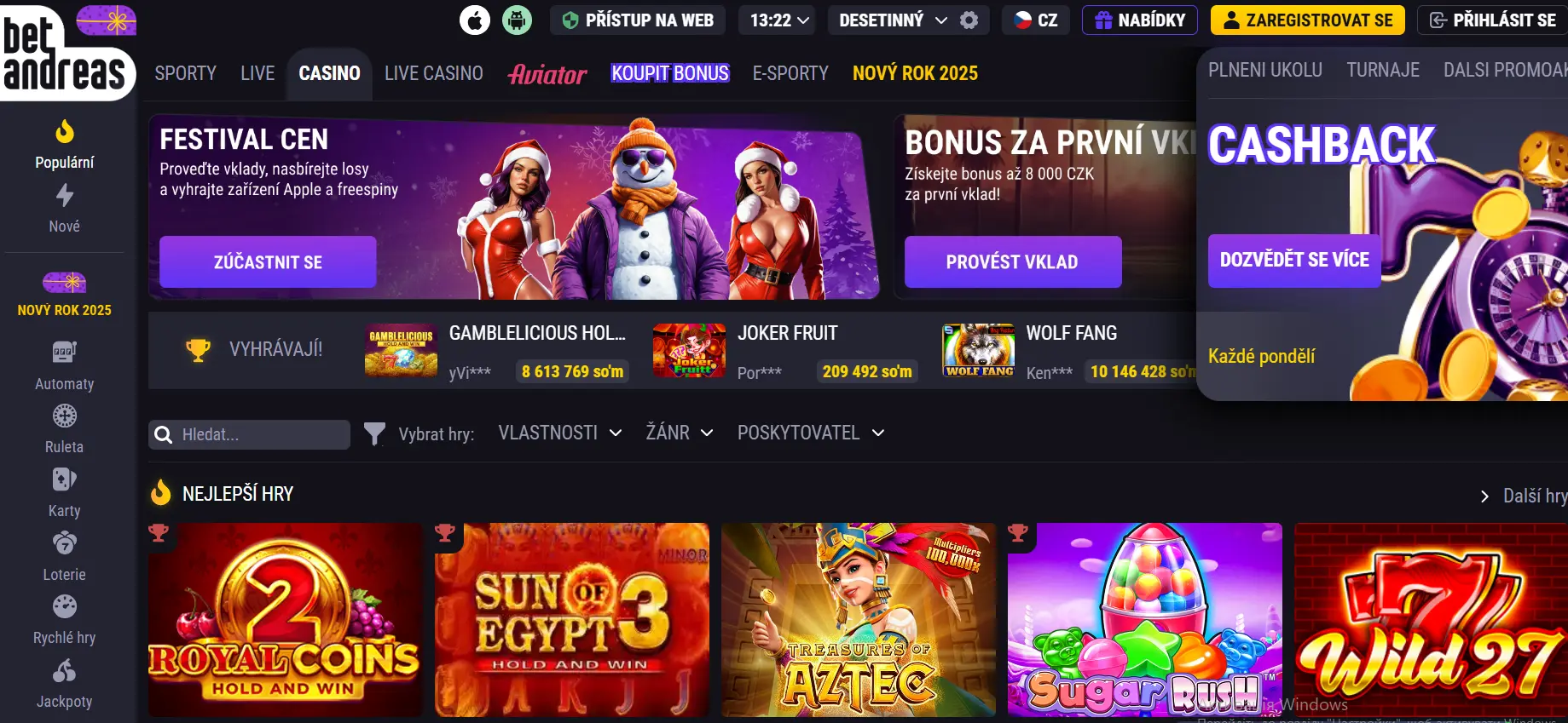 Betandreas Online Casino