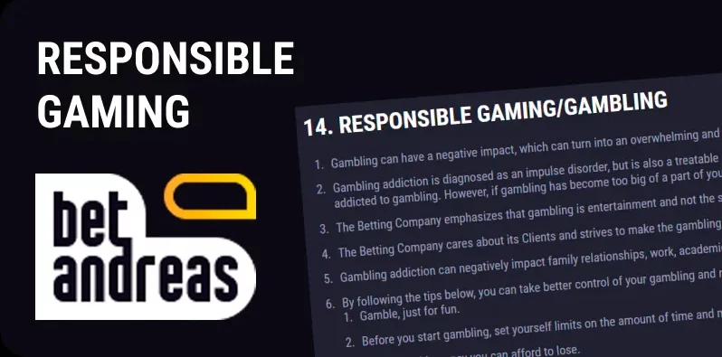Zodpovědné hraní | Betandreas